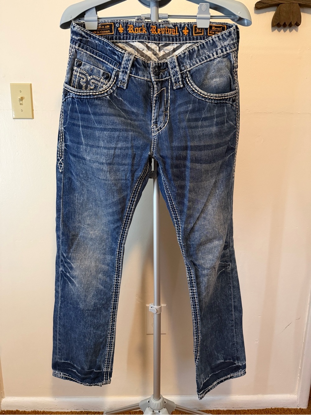 Rock Revival Novert Slim Straight Jeans